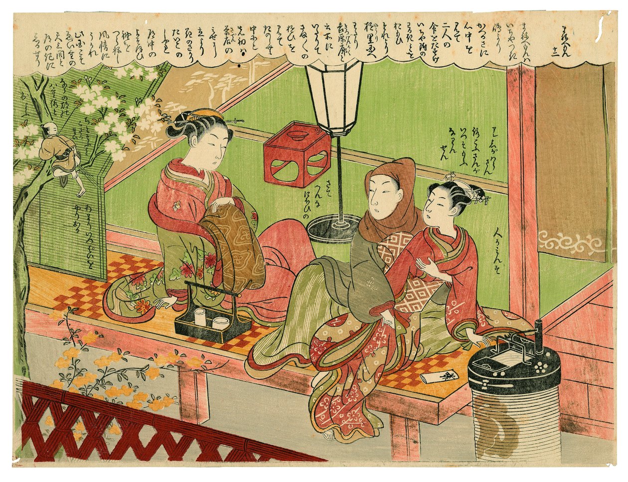 Numer 12 autorstwa Suzuki Harunobu
