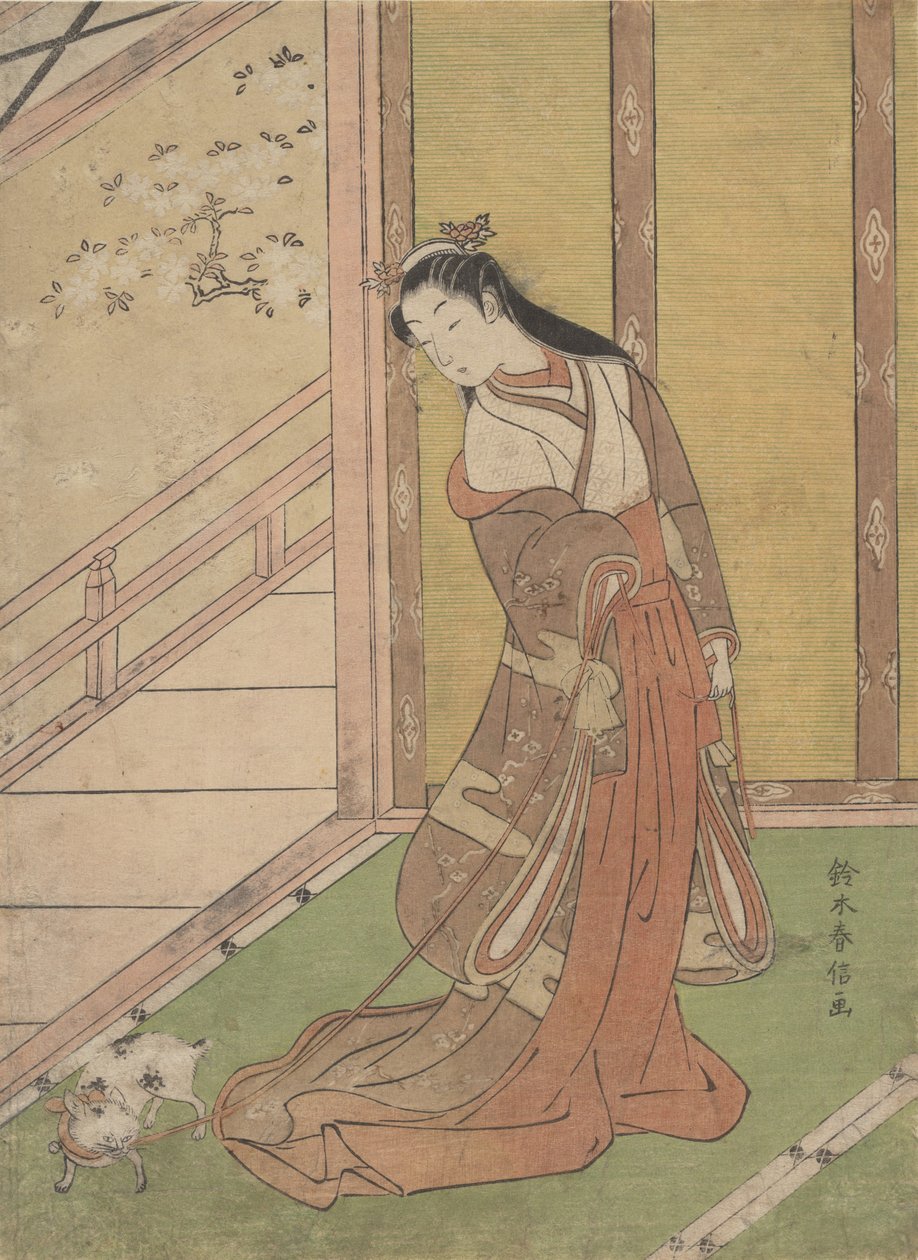 Onna San no Miya Trzecia Księżniczka, 1768-70., 1768-70. autorstwa Suzuki Harunobu