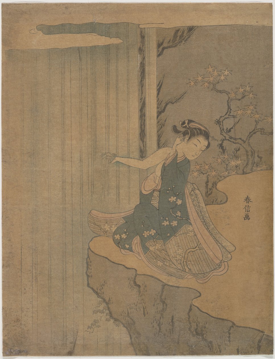 Parodia legendy o Kyoyu i Sofu autorstwa Suzuki Harunobu