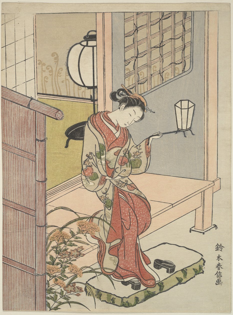 Odbitka autorstwa Suzuki Harunobu