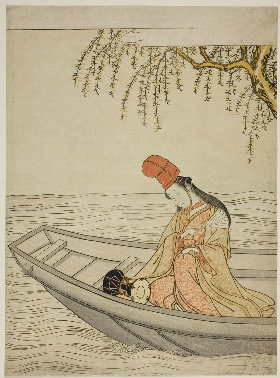 Hakubyo Dancer Członek Asazuma Boa t autorstwa Suzuki Harunobu