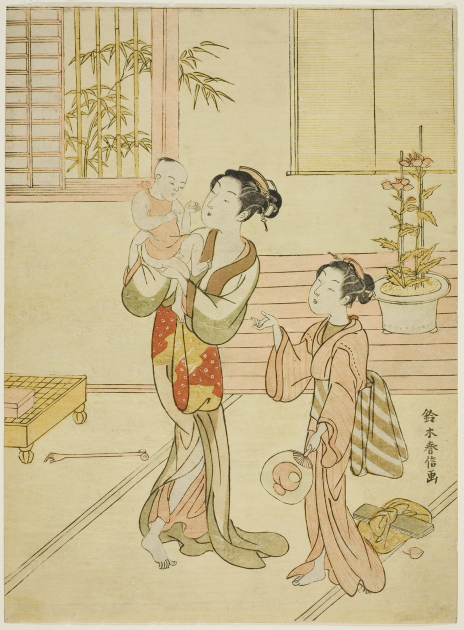 Skarb dziecka autorstwa Suzuki Harunobu