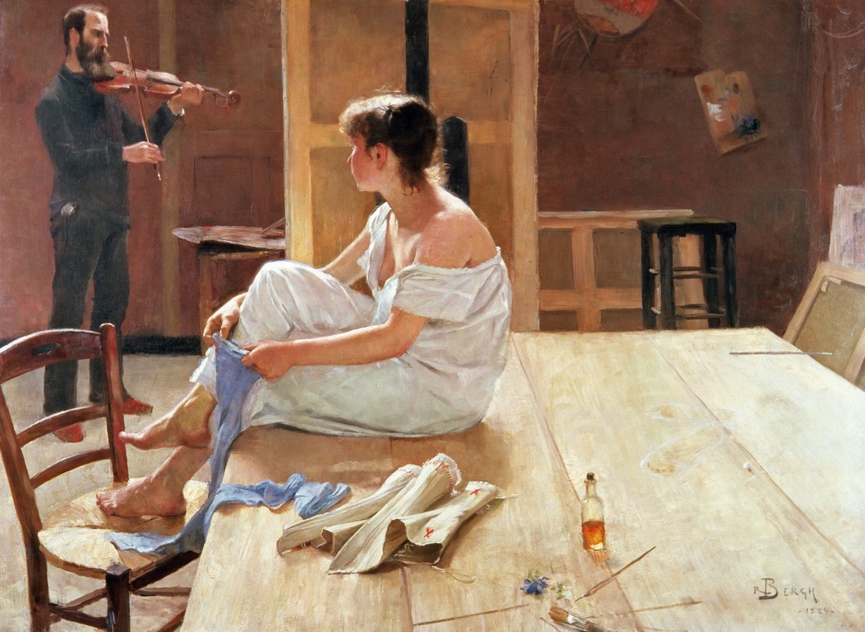 Po pozie, 1884 autorstwa Richard Bergh