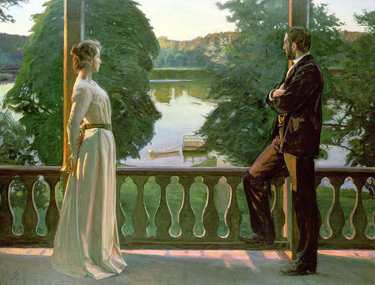 Nordycki Letni Wieczór autorstwa Sven Richard Bergh