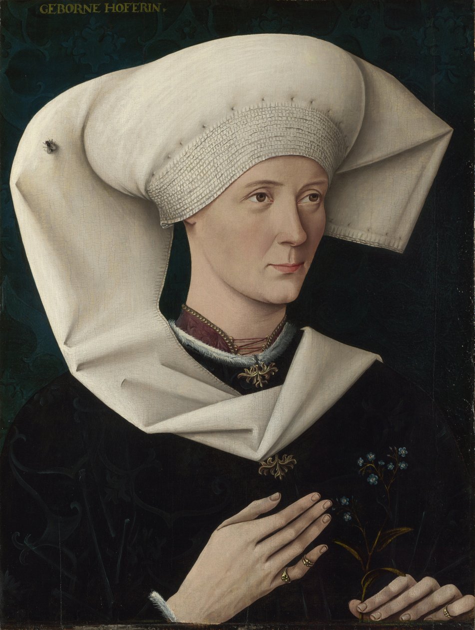 Portret kobiety z rodziny Hofer, ok. 1470 autorstwa Swabian master