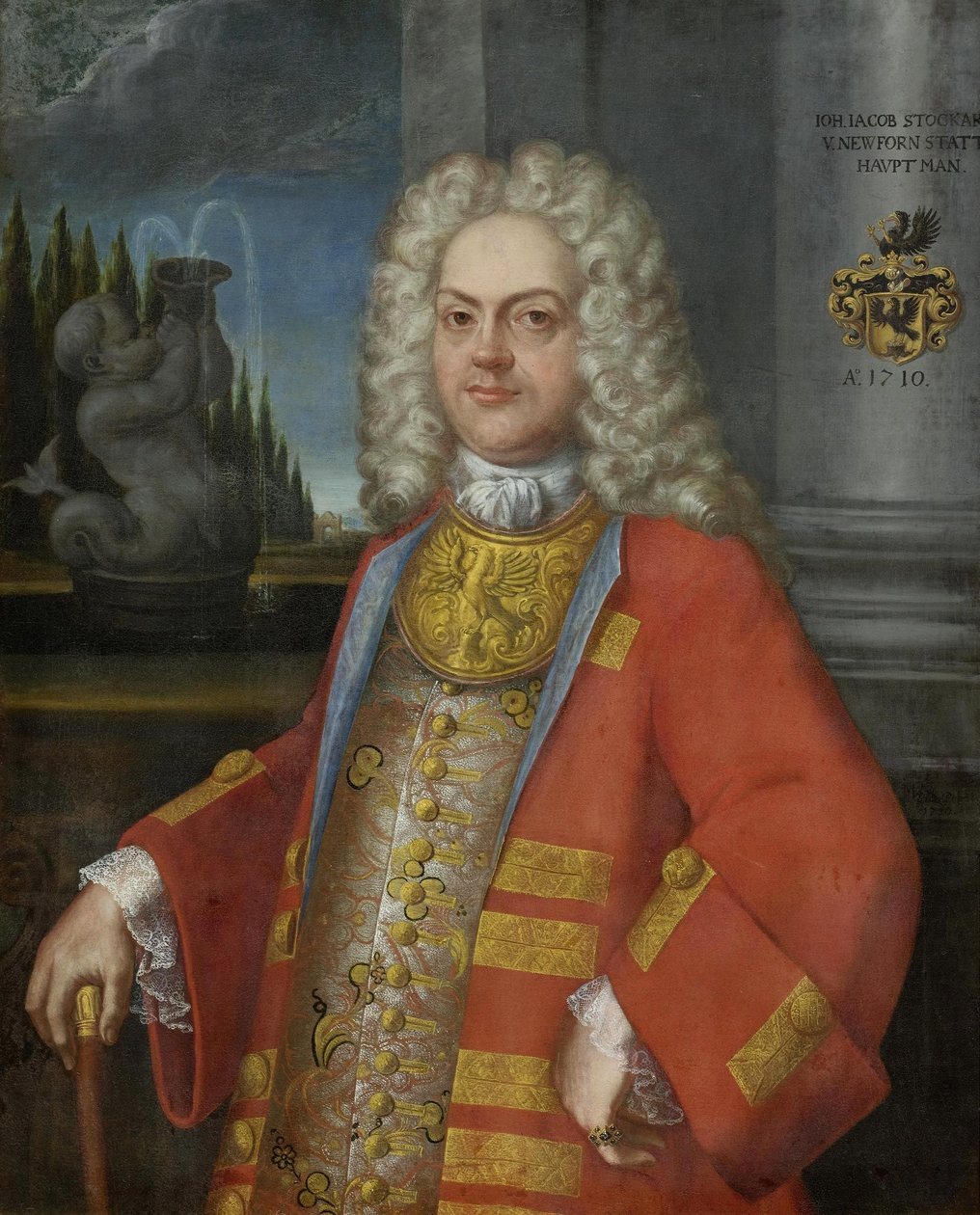 Portret kapitana Johanna Jacoba Stockara autorstwa Swiss School
