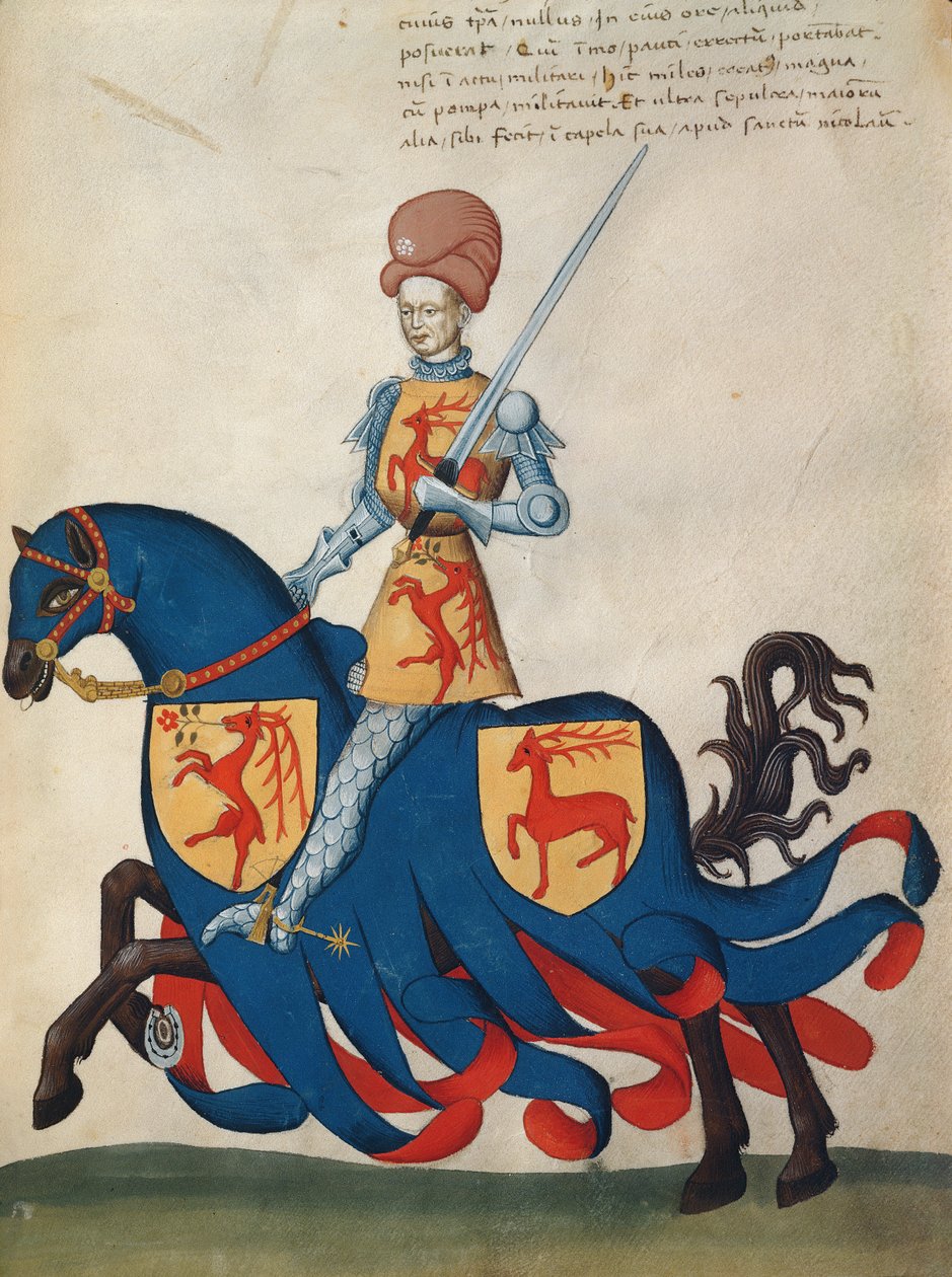 Giordano Forzate Capodilista (tempera na welinie) autorstwa Swiss School