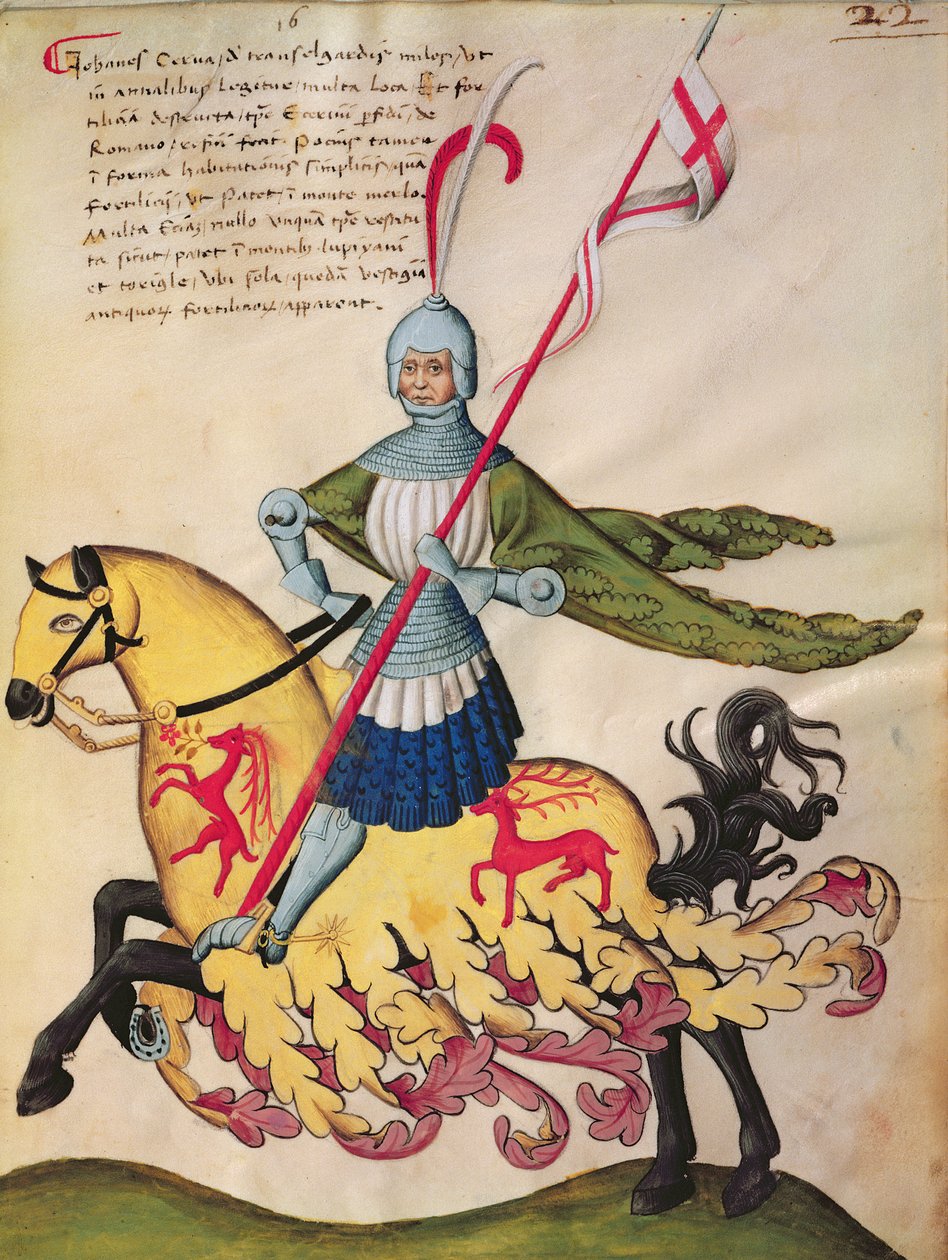 Giovanni Cerva dei Transelgardi (tempera na welinie) autorstwa Swiss School