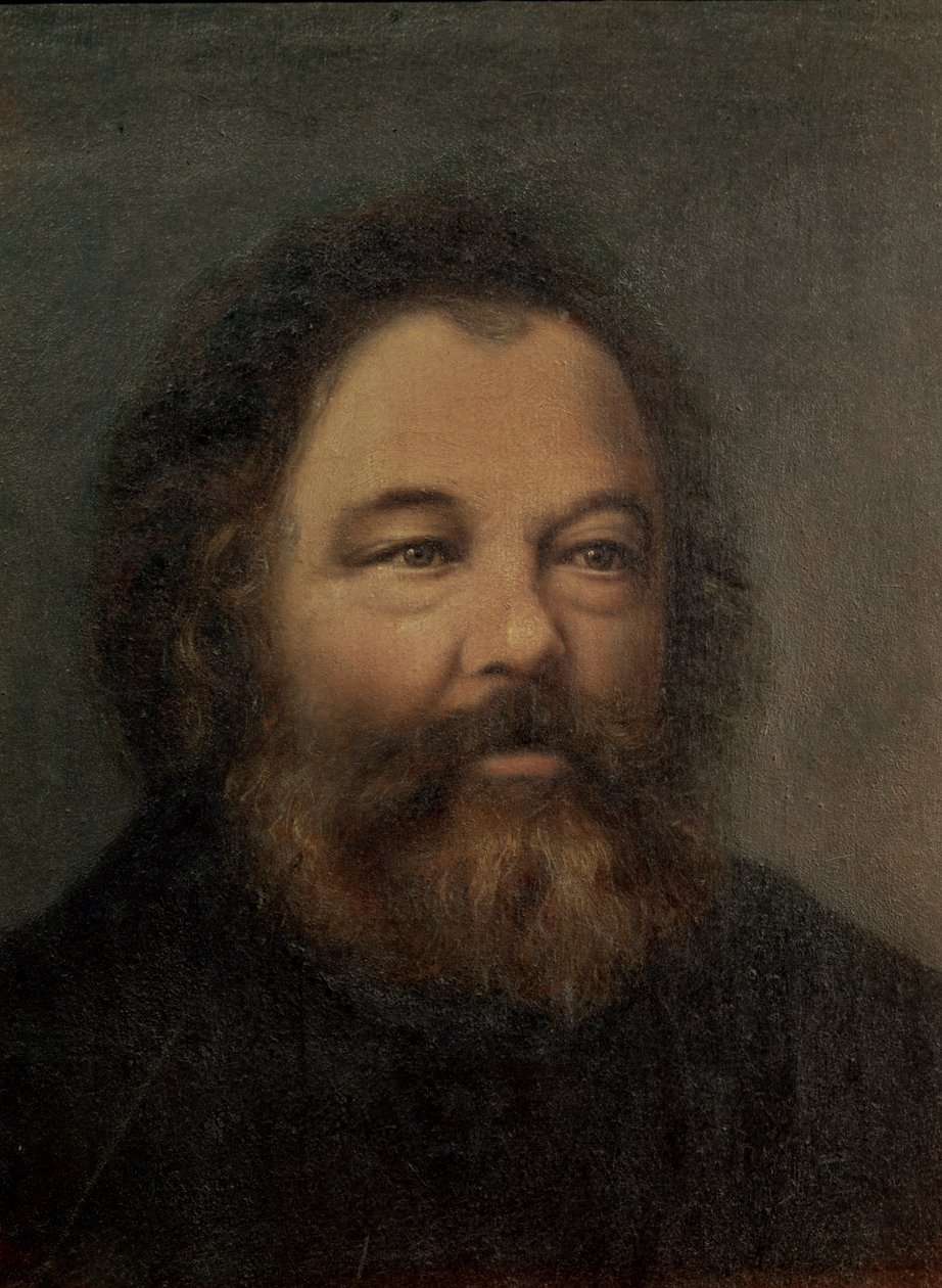Portret Michaiła Aleksandrowicza Bakunina (1814-1876) ok. 1865 r. autorstwa Swiss School