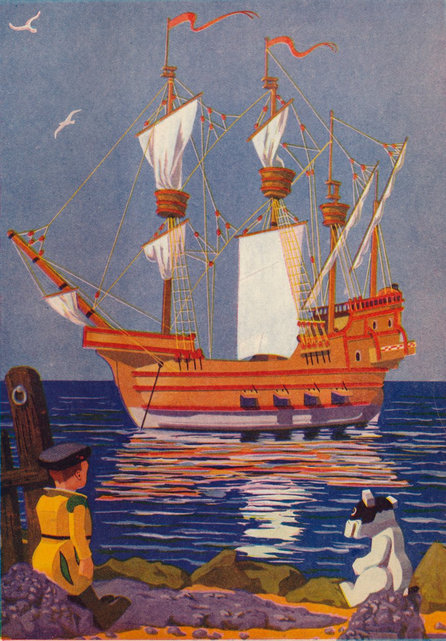 „Jak John Trusty żeglował po morzach”, 1937. autorstwa Sydney George Hulme Beaman