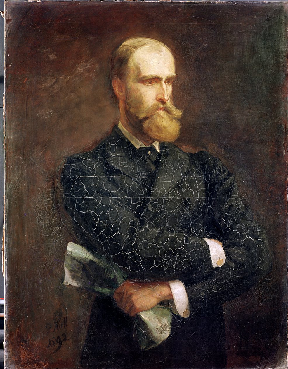 Portret Charlesa Stewarta Parnella (1846-91) 1892 autorstwa Sydney Prior Hall