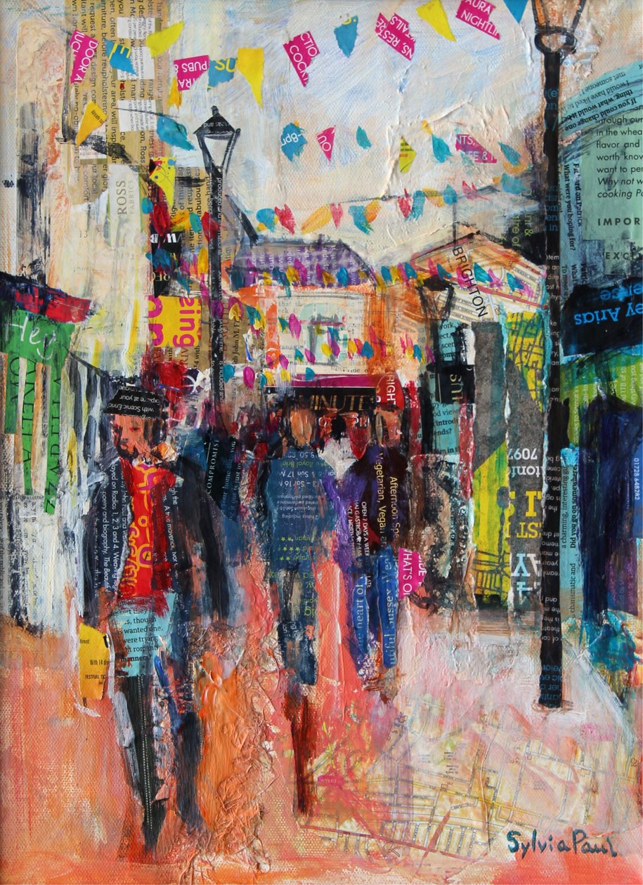 North Laines, Brighton autorstwa Sylvia Paul