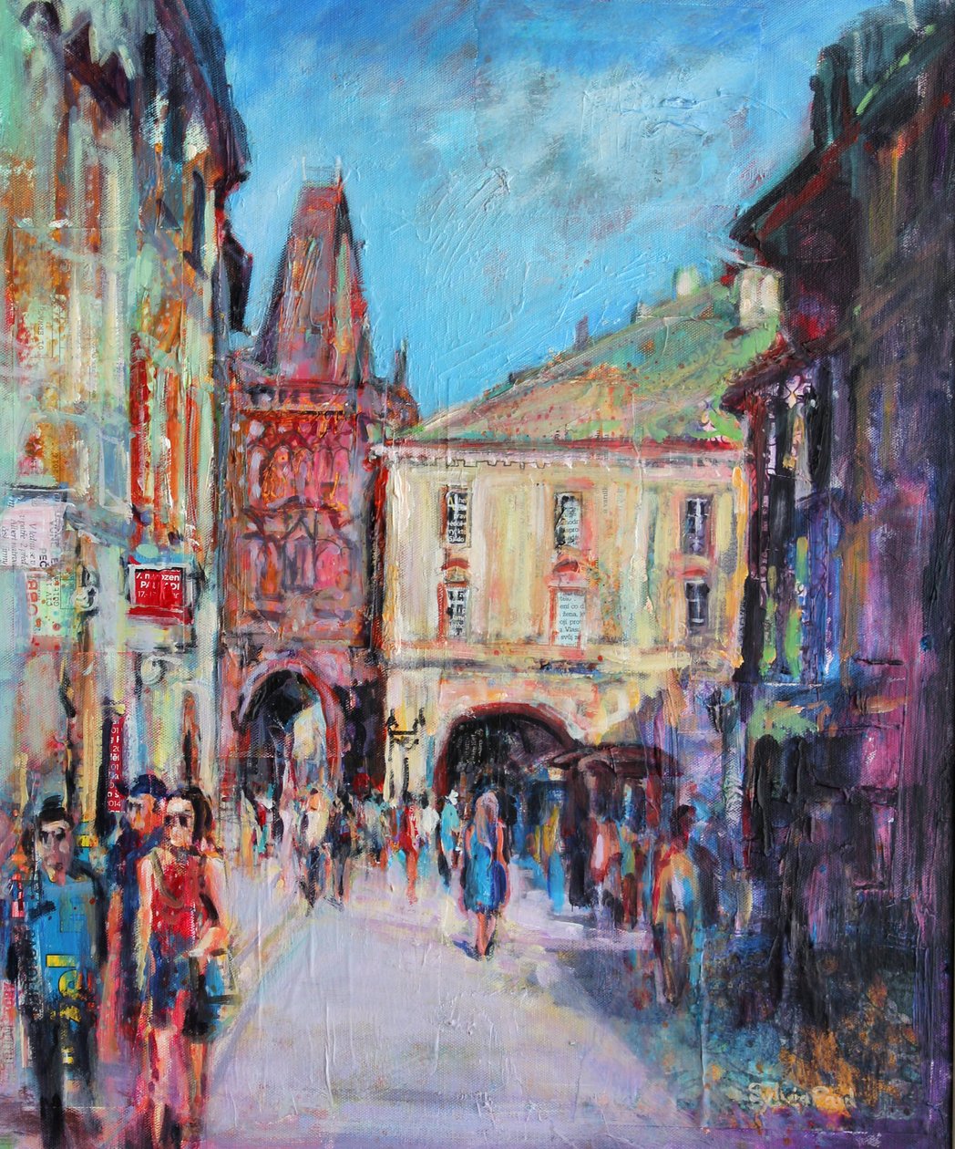 Słoneczna Strona, Praga autorstwa Sylvia Paul