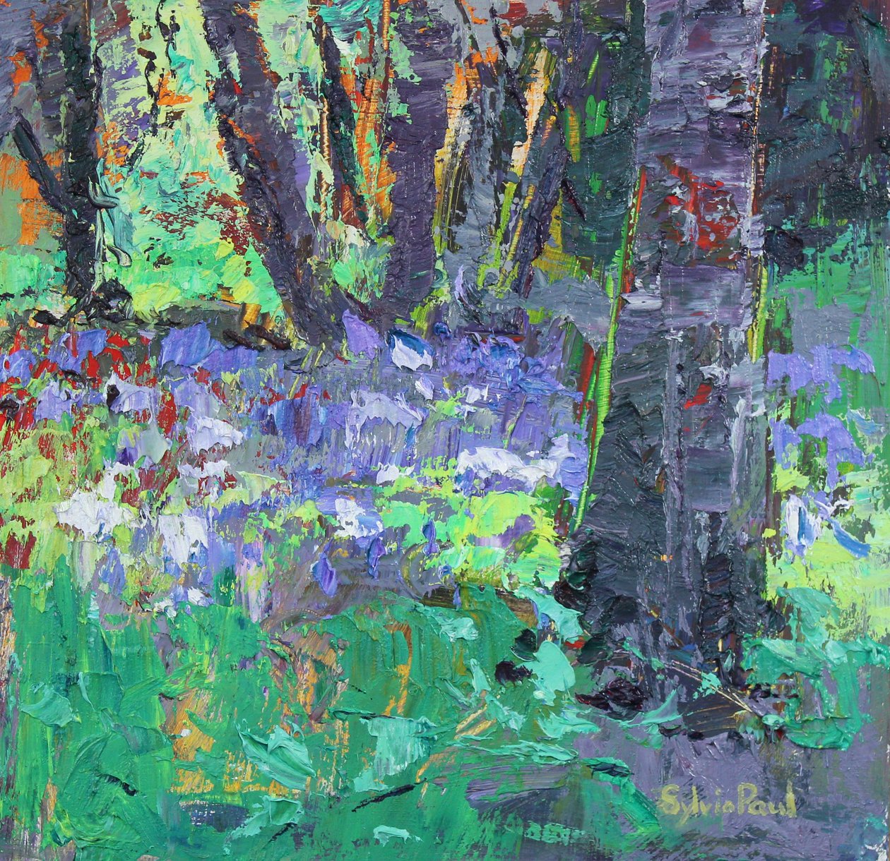 Naszywka Bluebell autorstwa Sylvia Paul