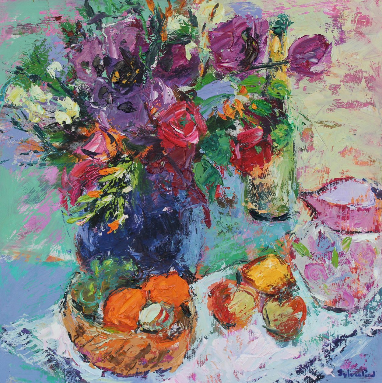 Letnie Kwiaty Ogrodowe autorstwa Sylvia Paul