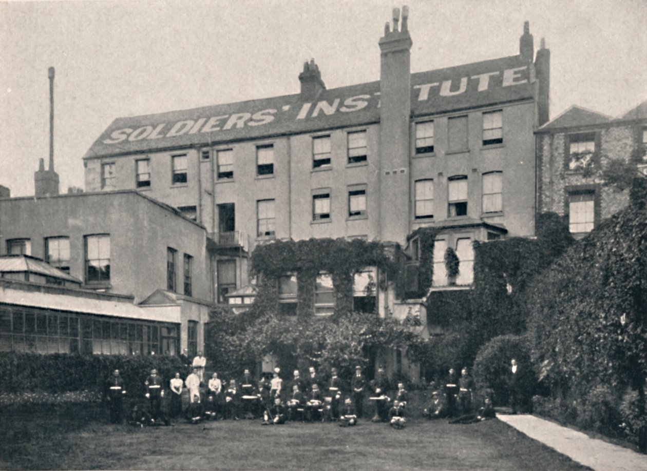 Instytut Żołnierzy, Portsmouth, 1904 autorstwa Symonds and Co