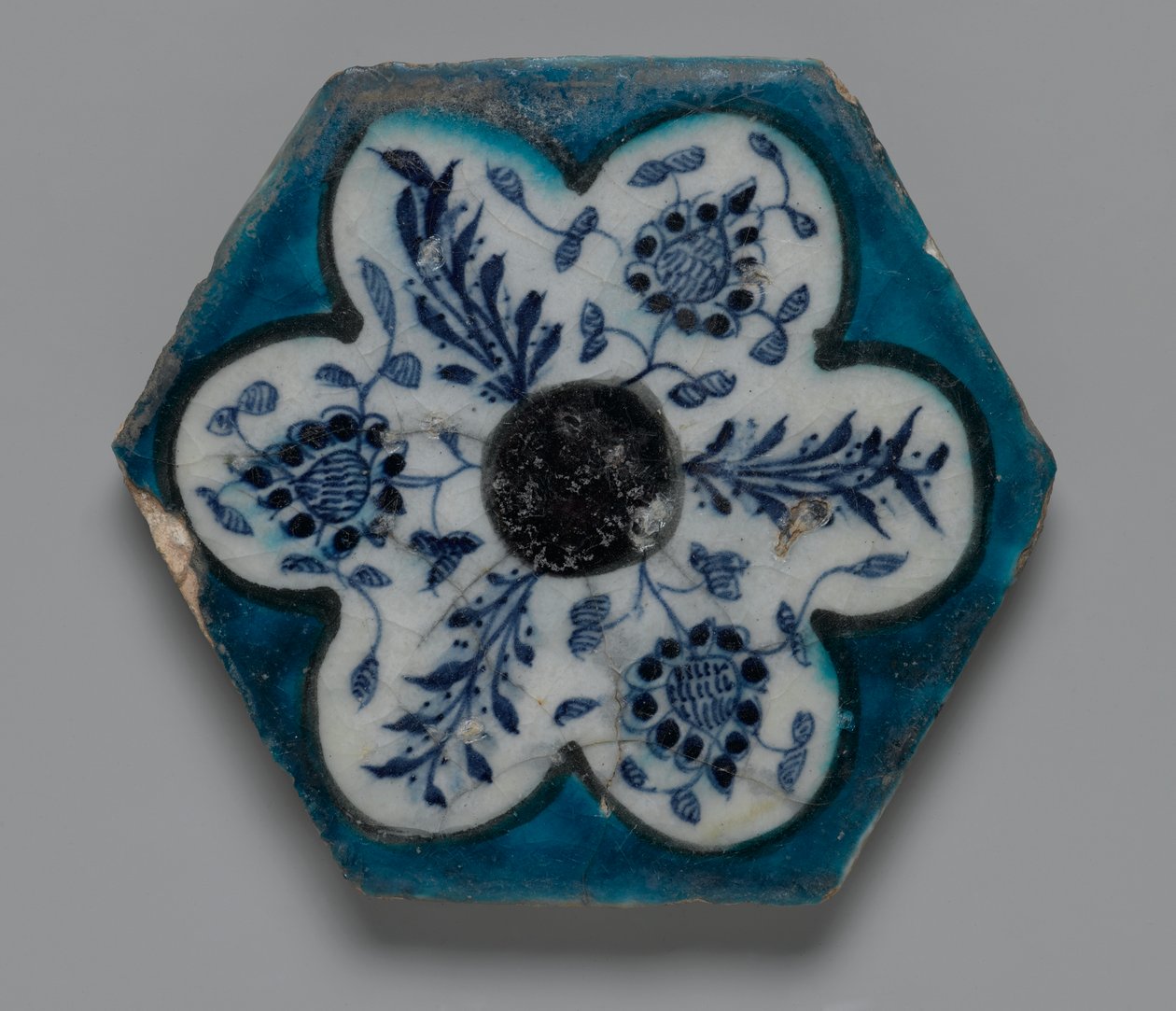 Płytka sześciokątna (ceramiczna) autorstwa Syrian School