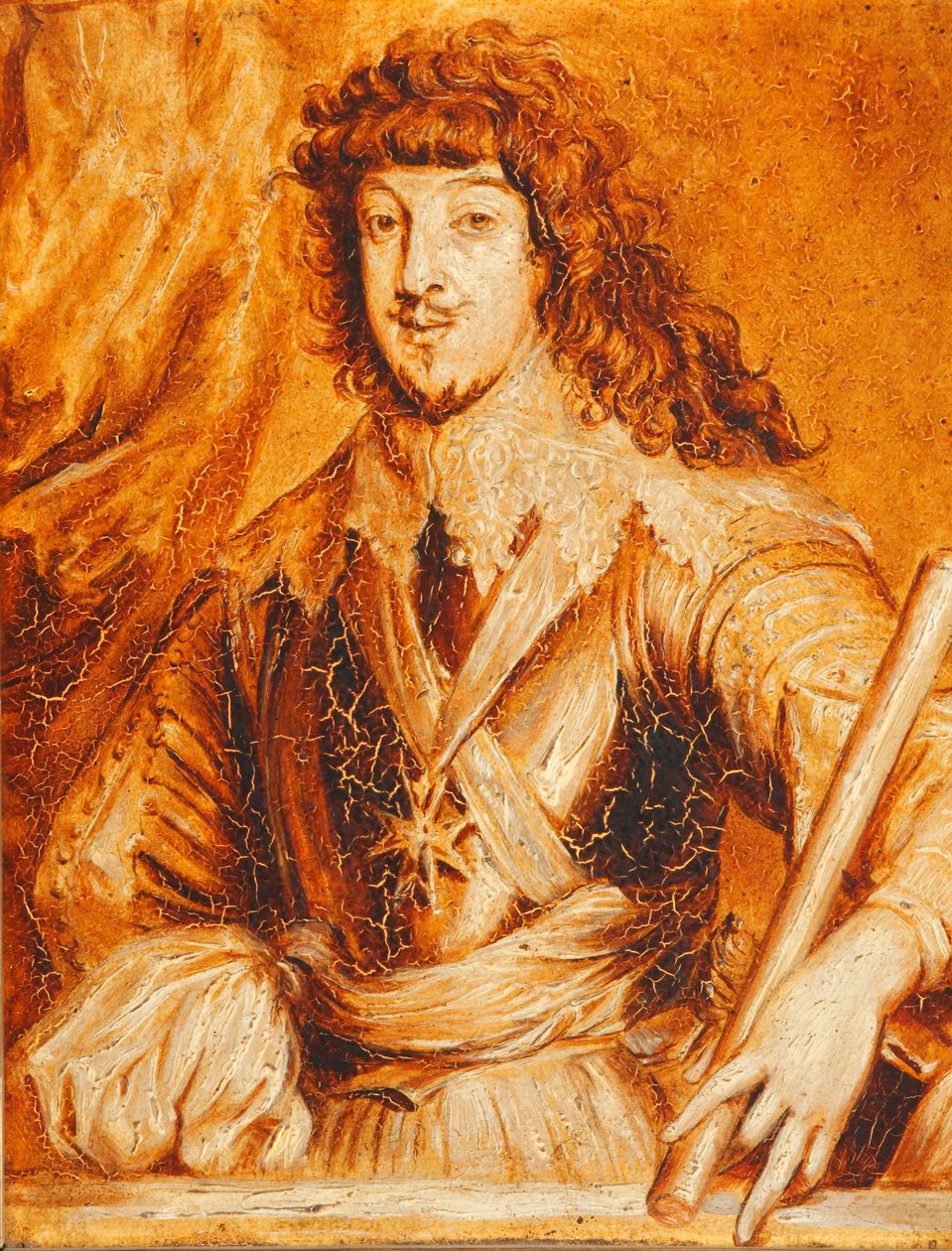 Gaston, książę Orleanu, 1827 autorstwa T.S. White