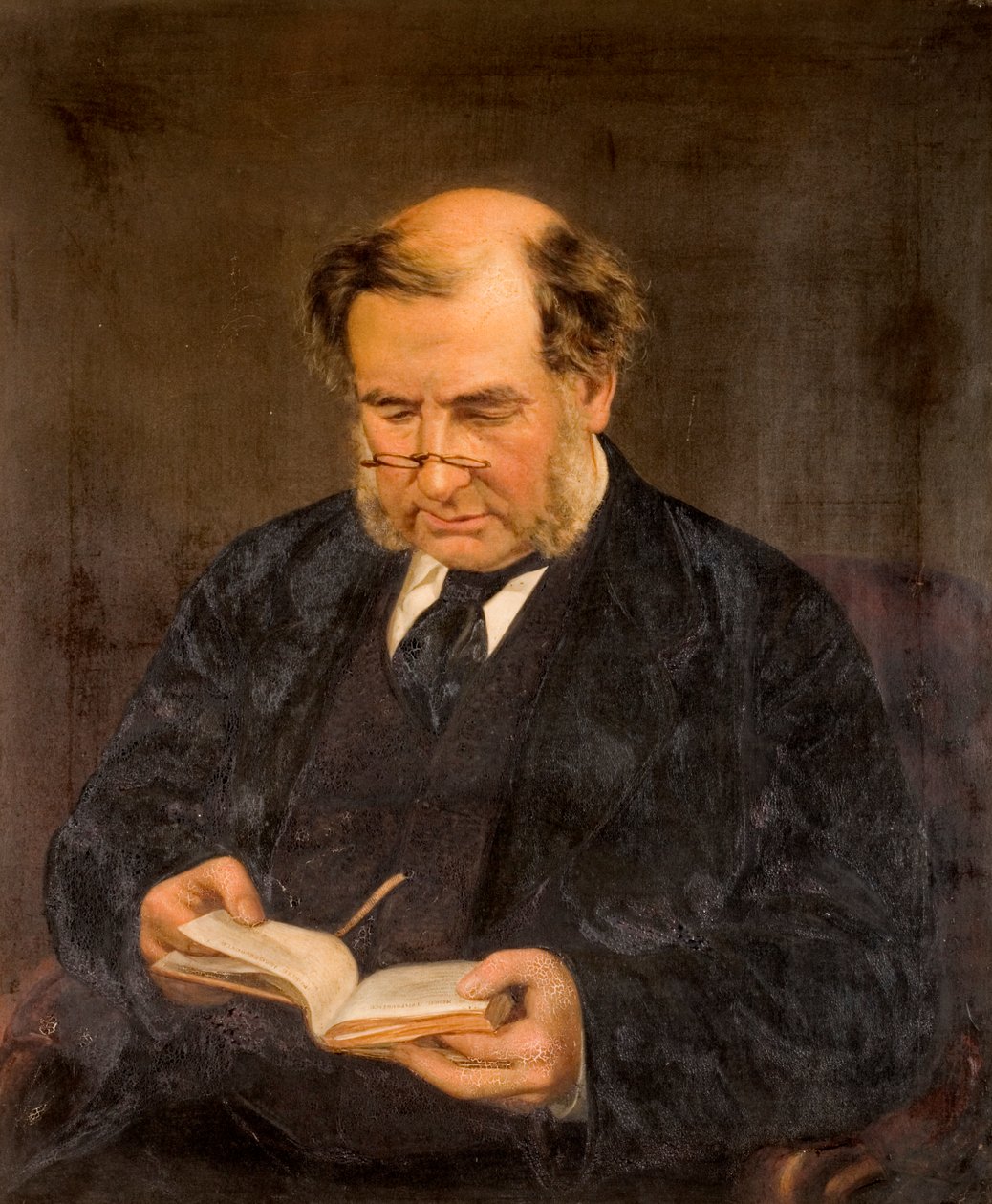 Portret J.T. Hoyle, koroner Newcastle autorstwa T.W. Bannister