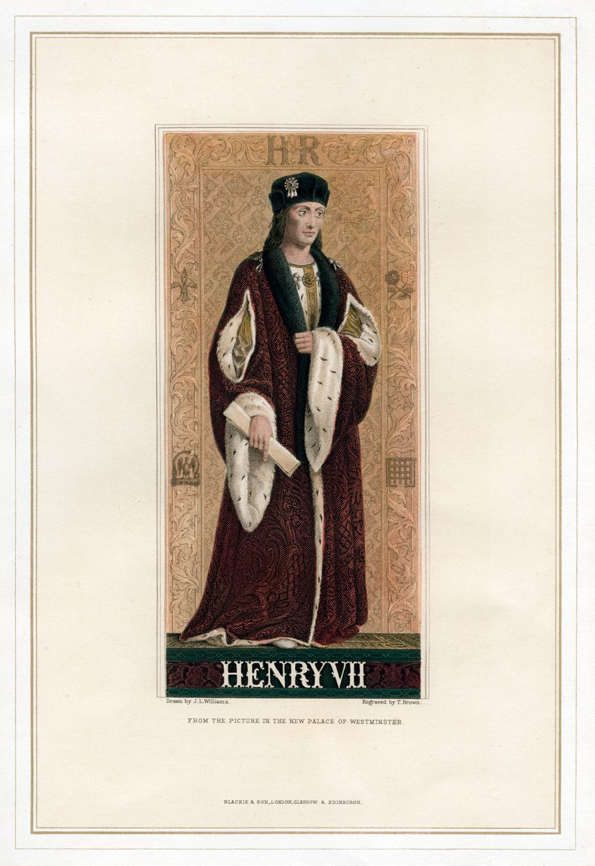 Henryk VII, król Anglii autorstwa T. Brown