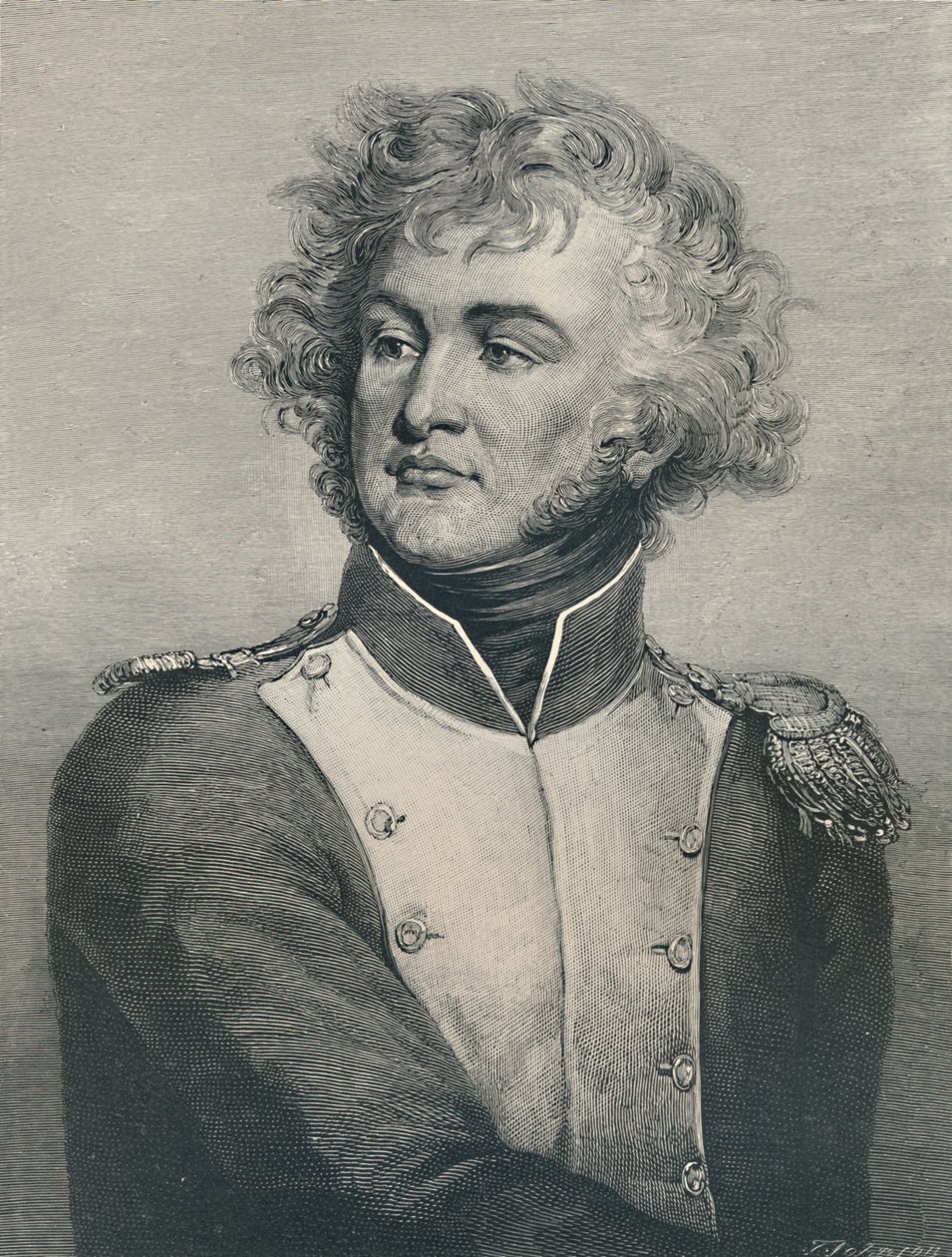 Generał Jean-Baptiste Kléber, c1800, 1896 autorstwa T. Johnson