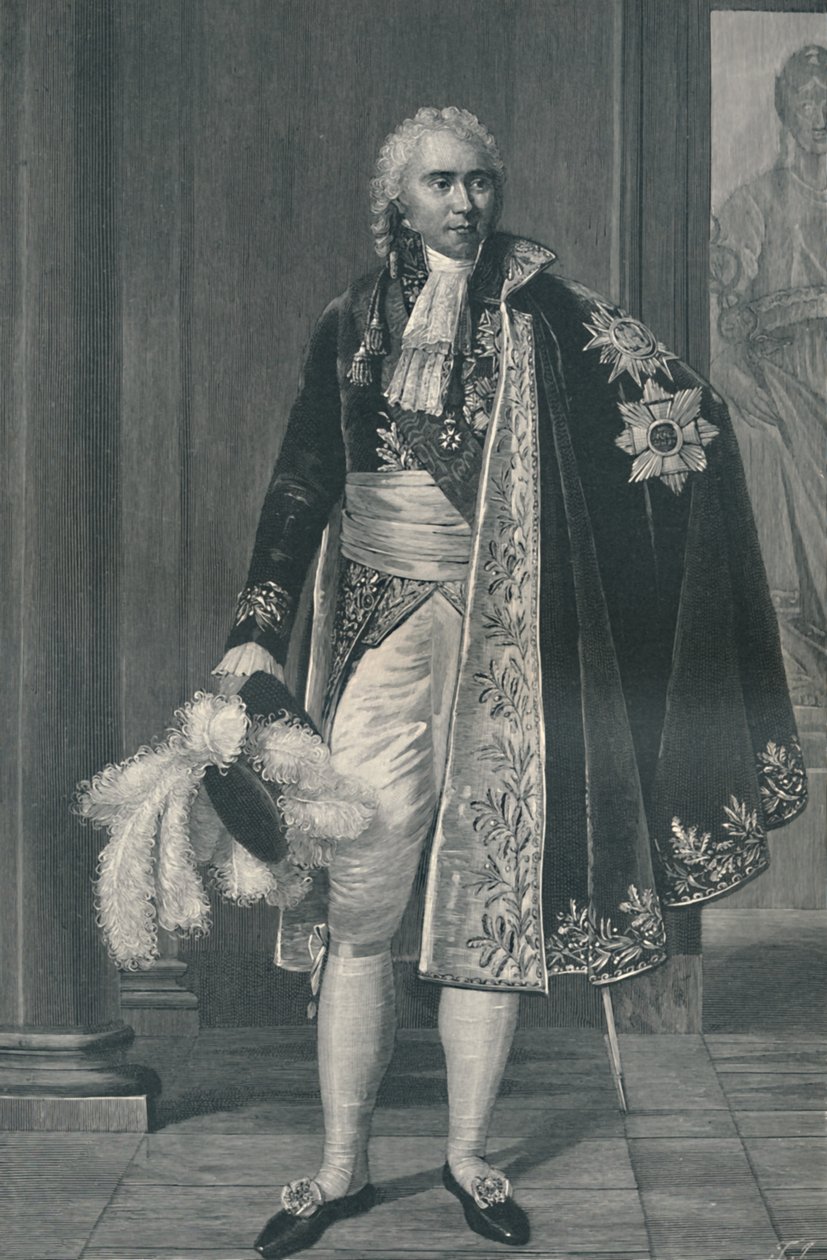 Hugues-Bernard Maret, książę Bassano, ok. 1800, 1896 r. autorstwa T. Johnson