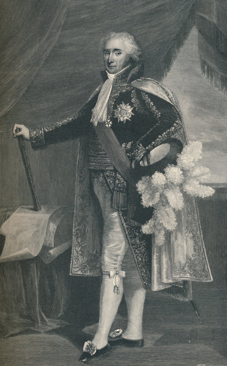 Marszałek Charles-Pierre-François Augereau, książę Castiglione, c1800, 1896 autorstwa T. Johnson