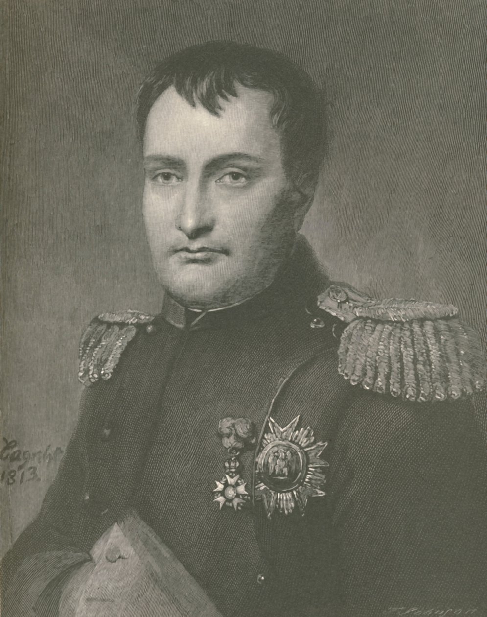 Napoleona w 1813, 1896 autorstwa T. Johnson