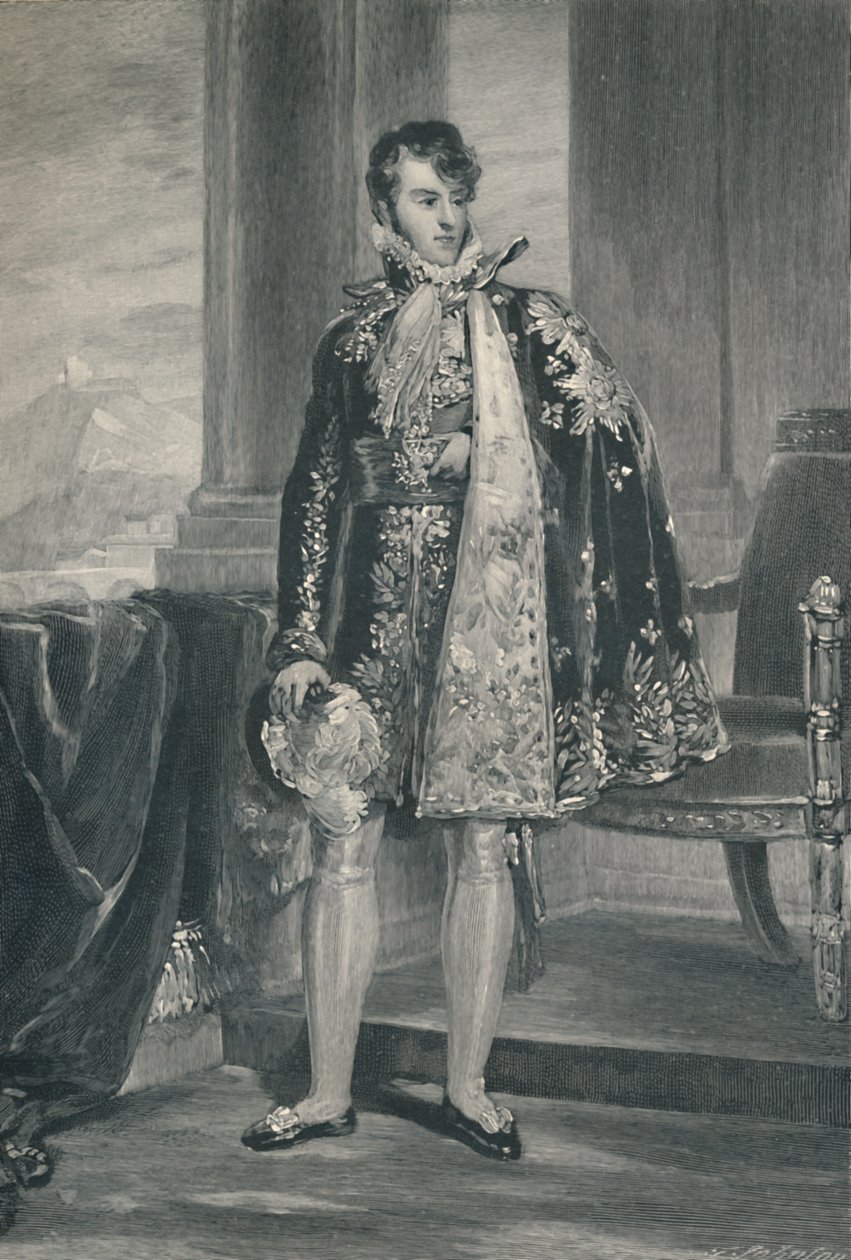 Książę Camillo Borghese - Drugi mąż Pauliny Bonaparte, c1810, 1896 autorstwa T. Johnson