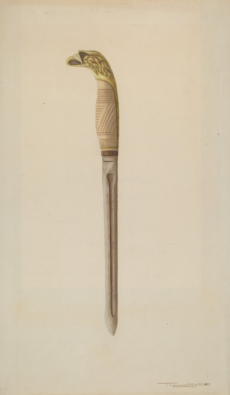 Sztylet autorstwa T. Joyce