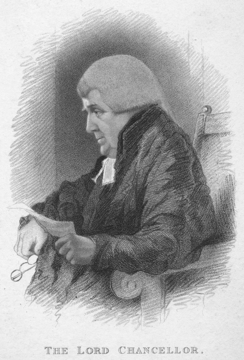 Lord Kanclerz, ok. 1820 r. autorstwa T. Wright
