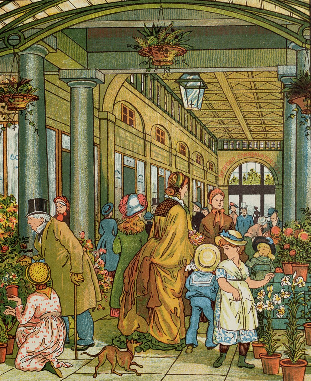 Covent Garden z „Londyn Town” autorstwa T. and Houghton, E. Crane