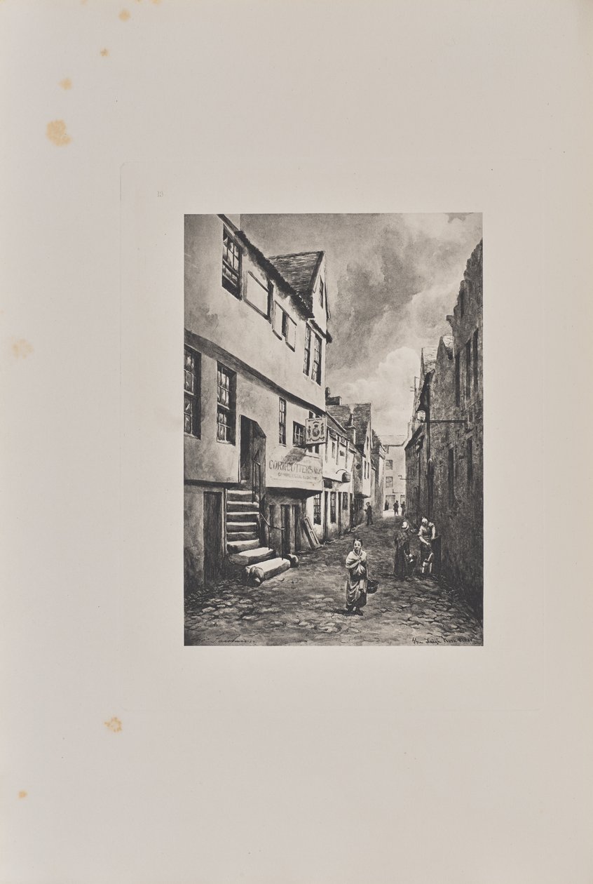 The Laigh Kirk Close autorstwa T. and R. Annan and Sons