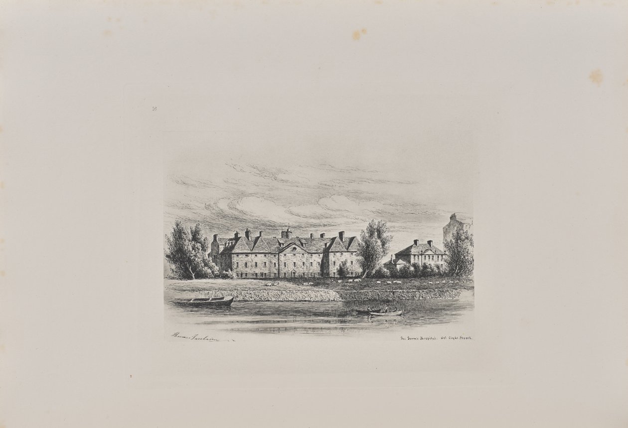 Szpital Staromiejski, Great Clyde Street autorstwa T. and R. Annan and Sons