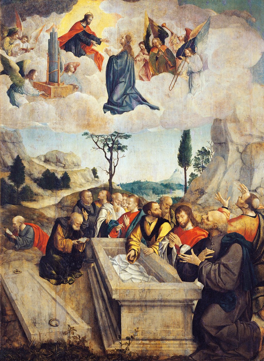 Wniebowzięcie Dziewicy, Carlos Frey (aktywny 1517-1535) autorstwa Taborda Vlame Frey Carlos