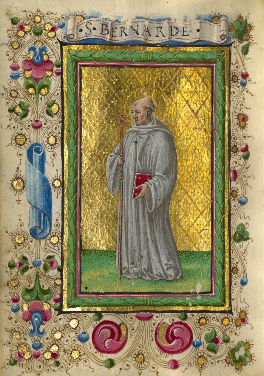 święty Bernard autorstwa Taddeo Crivelli