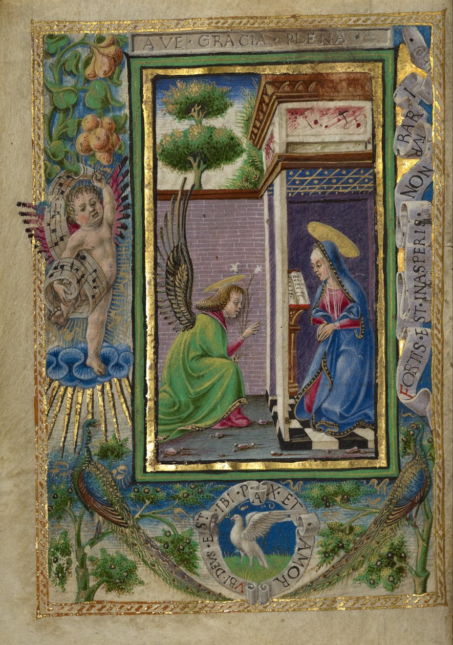 Zwiastowanie autorstwa Taddeo Crivelli