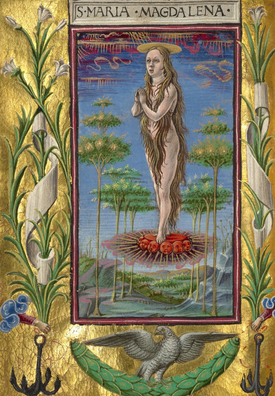 Maria Magdalena urodzona w górze autorstwa Taddeo Crivelli