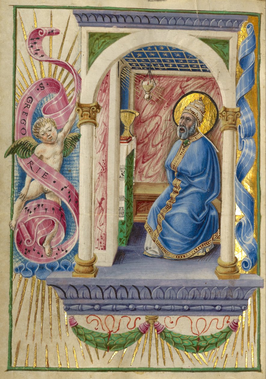 Św. Grzegorz autorstwa Taddeo Crivelli