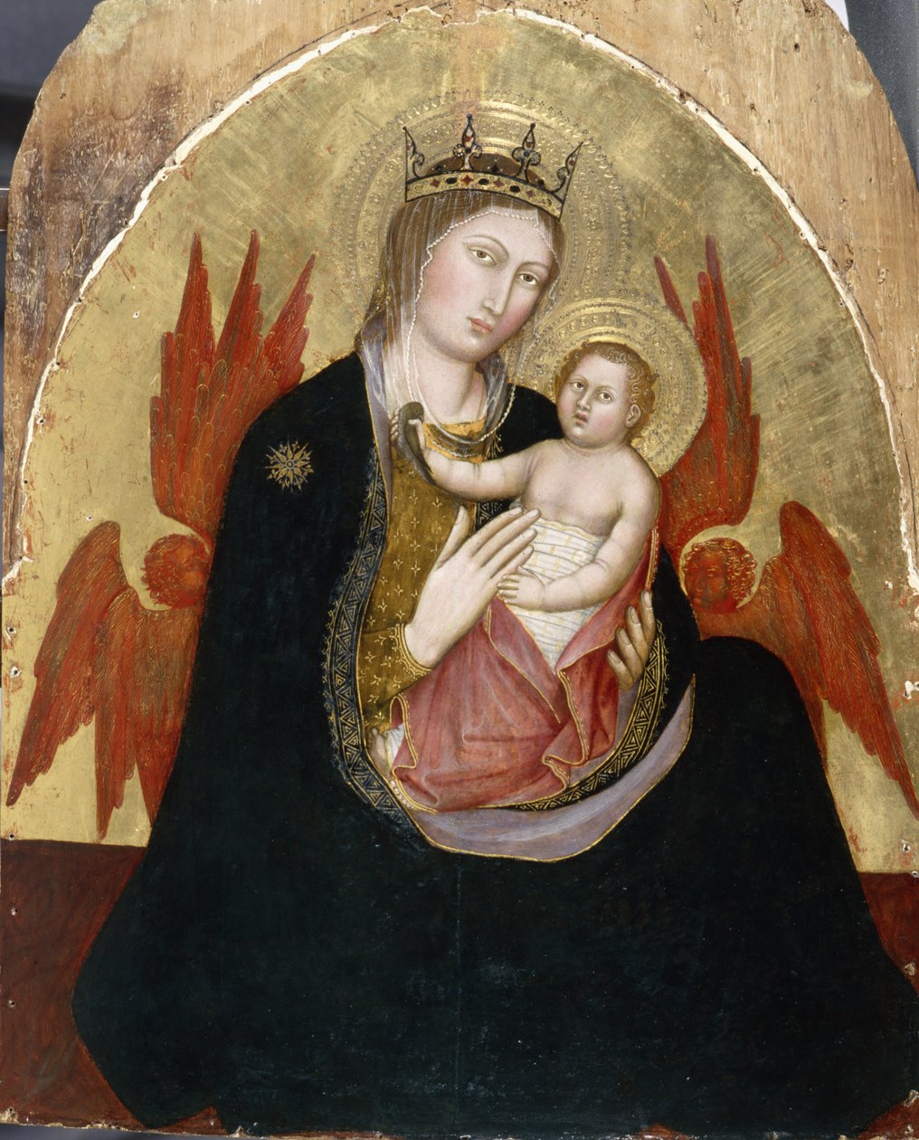 Madonna dellUmilta, ok.1400 (tempera na drewnie topoli) autorstwa Taddeo di Bartolo