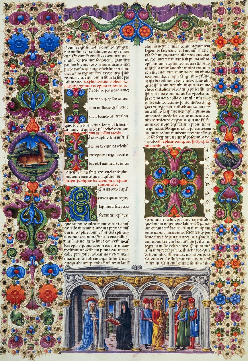 List Jakuba, drugi tom Biblii Borso d