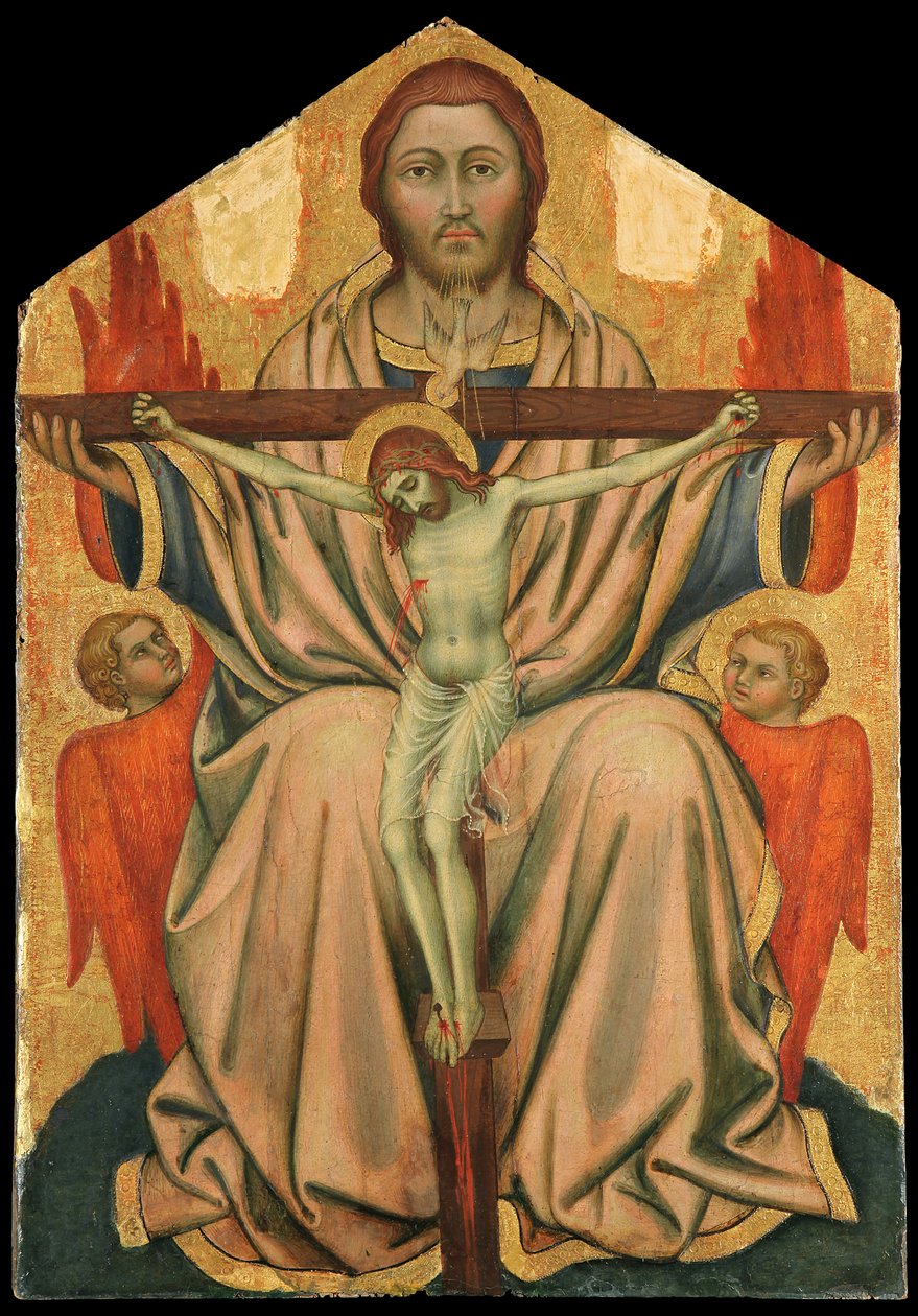 Trójca Święta / Tron Łaski autorstwa Taddeo di Bartolo
