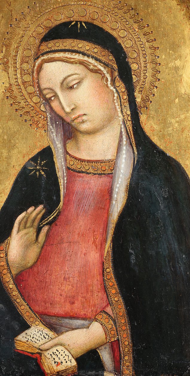 Maria Zwiastowania autorstwa Taddeo di Bartolo