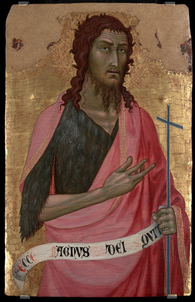 Św. Jan Chrzciciel autorstwa Taddeo di Bartolo