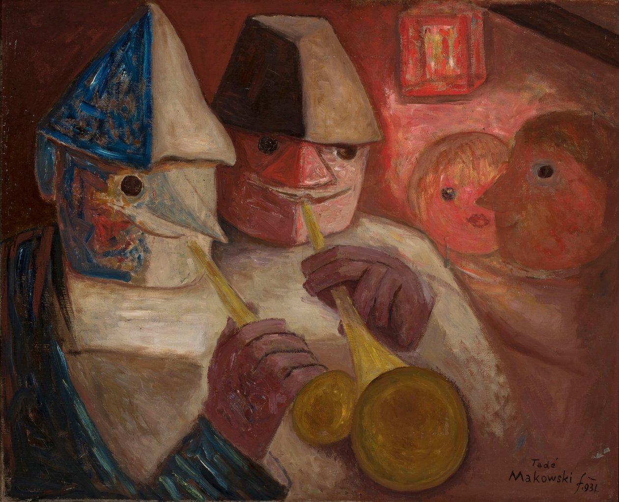 Piłka autorstwa Tadeusz Makowski