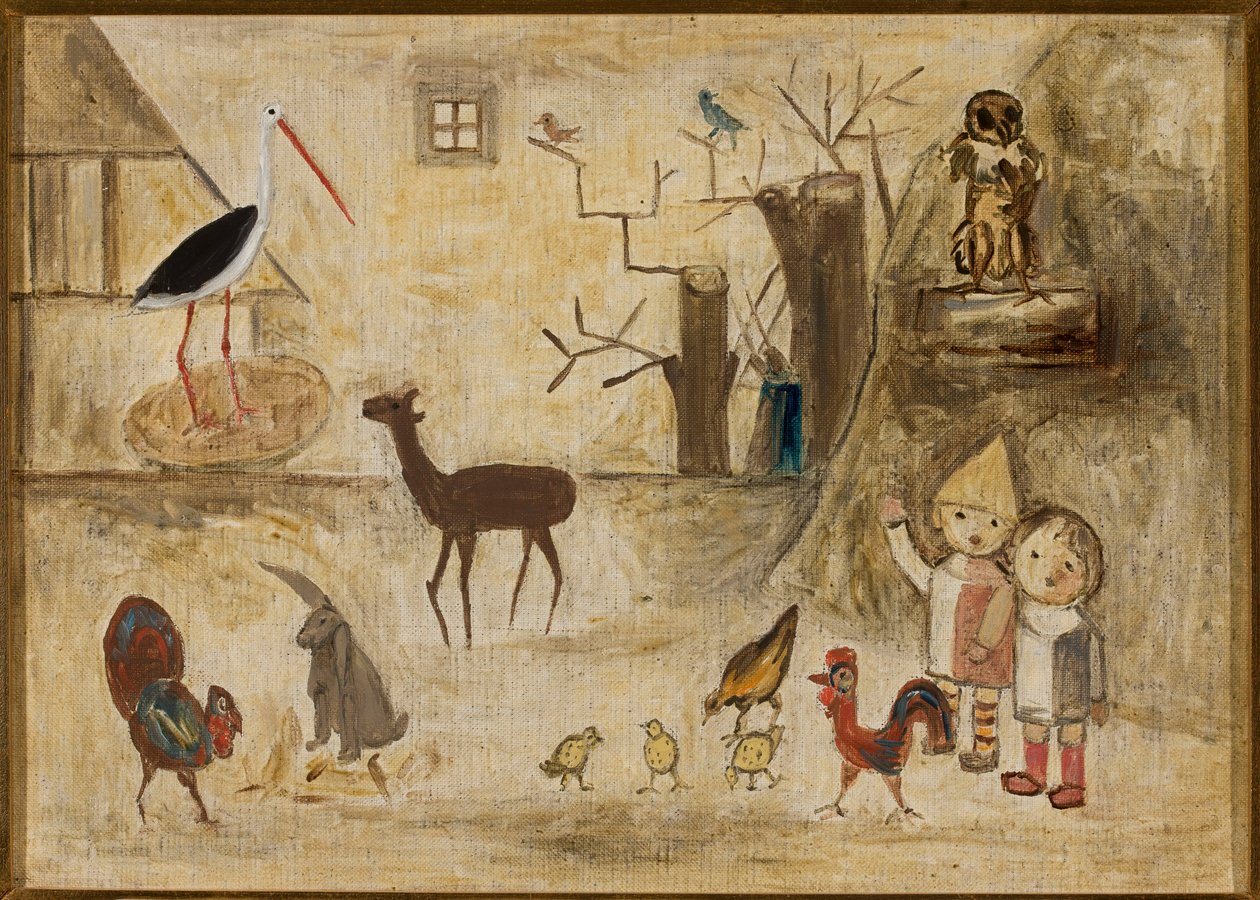Dziecięce ZOO autorstwa Tadeusz Makowski