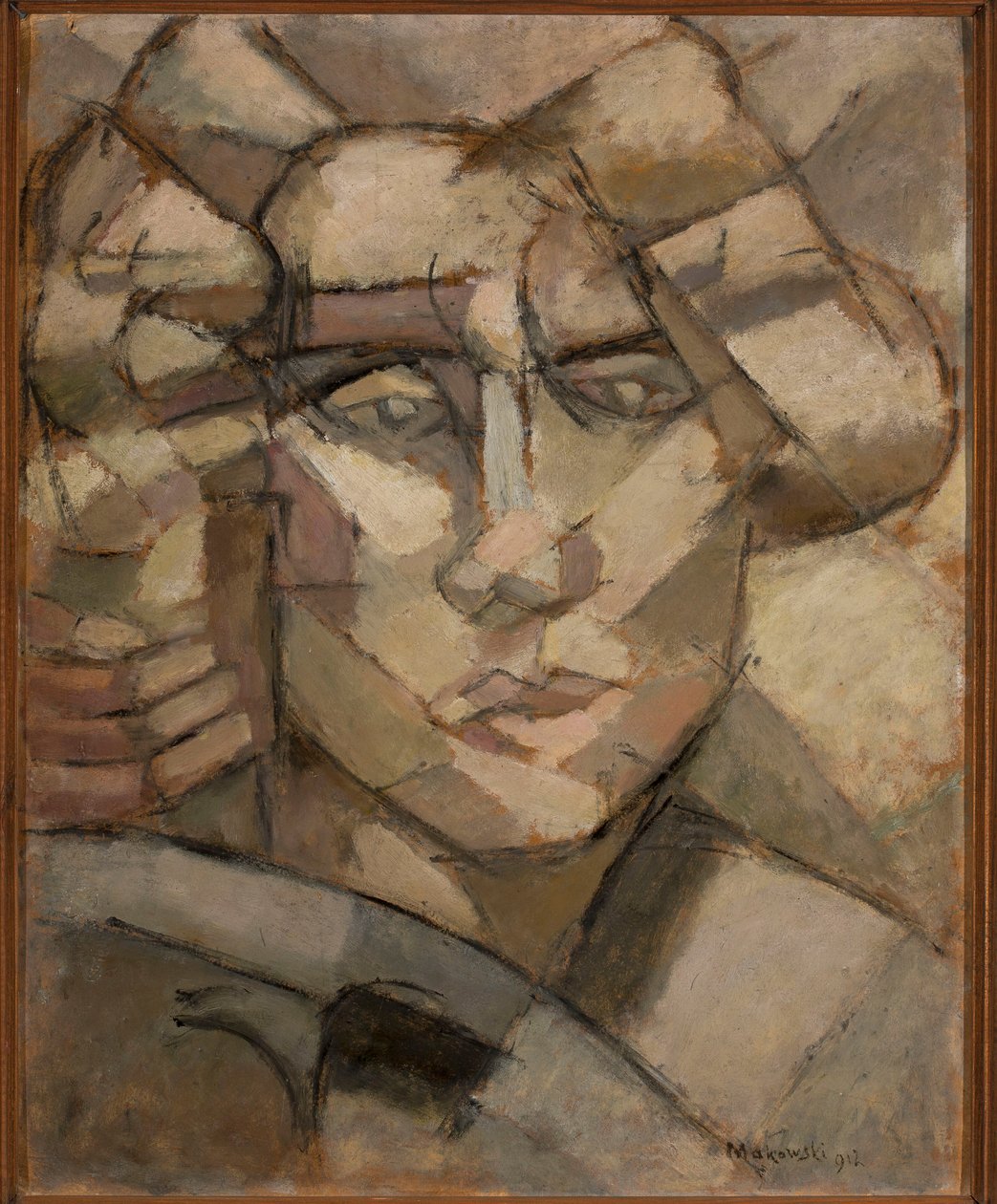 Głowa autorstwa Tadeusz Makowski