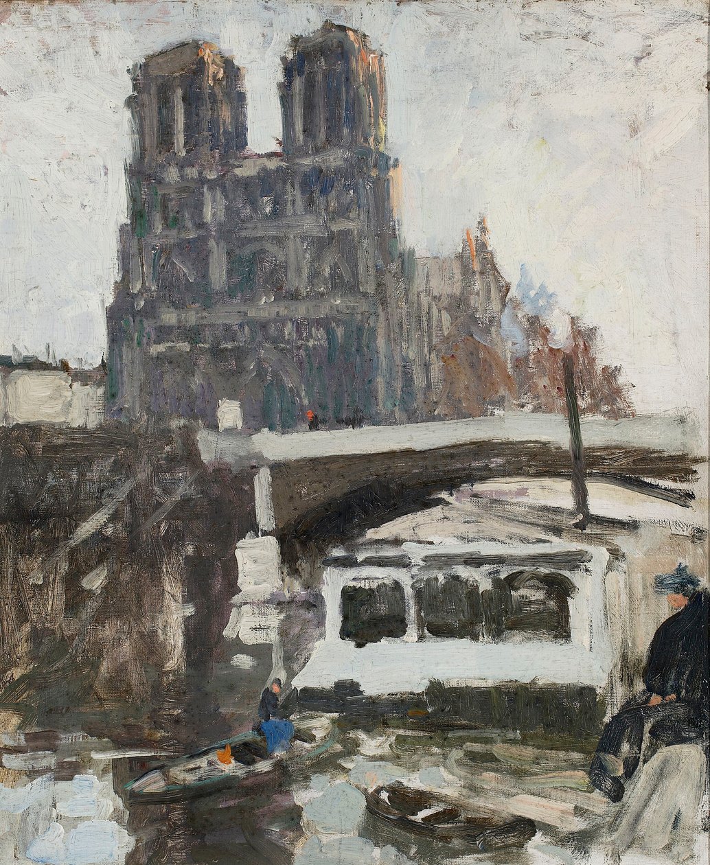 Notre-Dame autorstwa Tadeusz Makowski