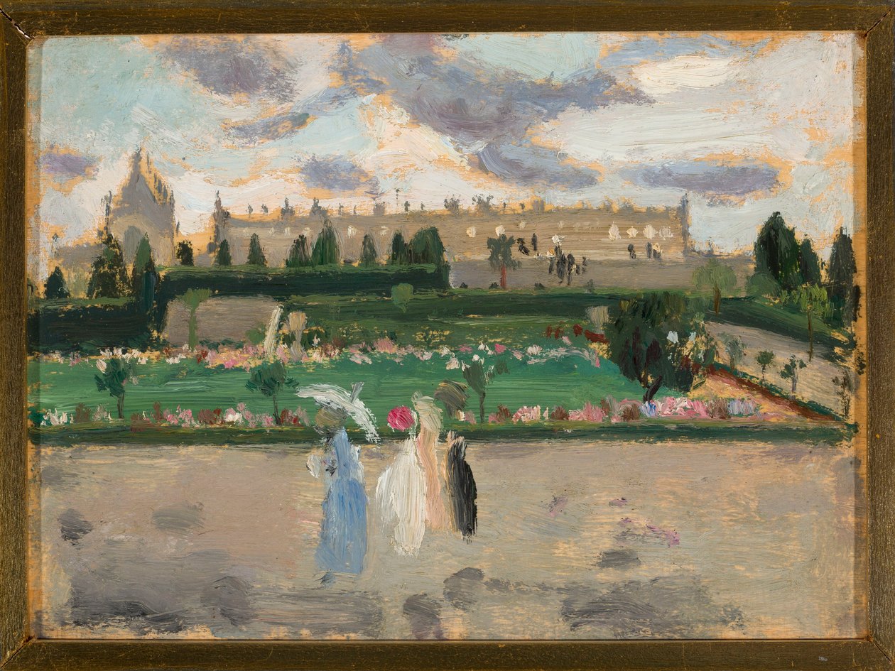 Pejzaż miejski (Esplanade des Invalides) autorstwa Tadeusz Makowski