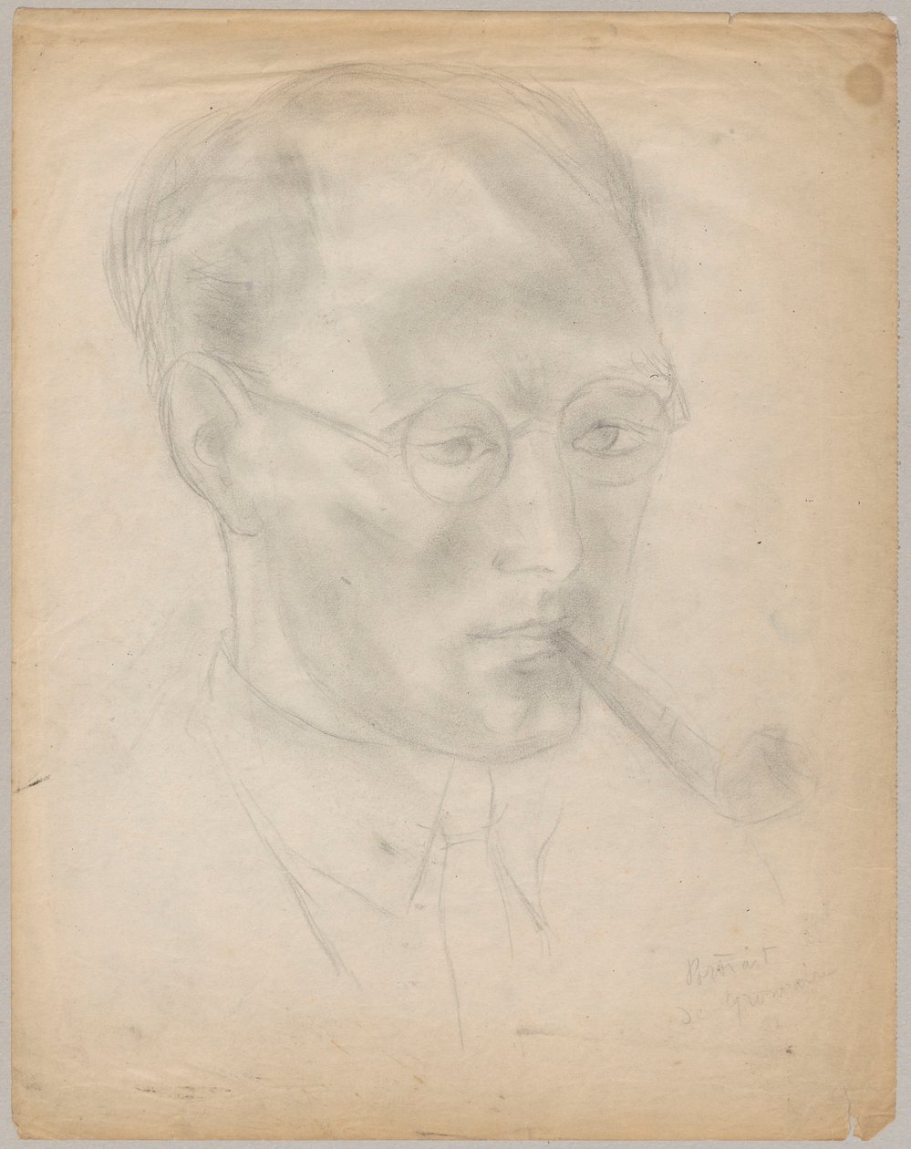 Portret Marcelego Gromeire autorstwa Tadeusz Makowski